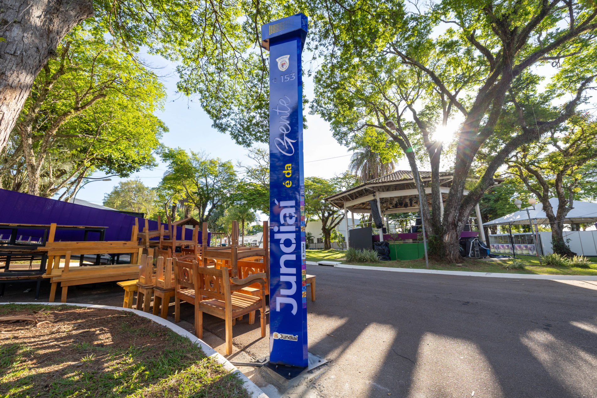 Festa da Uva 2026 terá 30 câmeras de reconhecimento facial para reforçar segurança no Parque