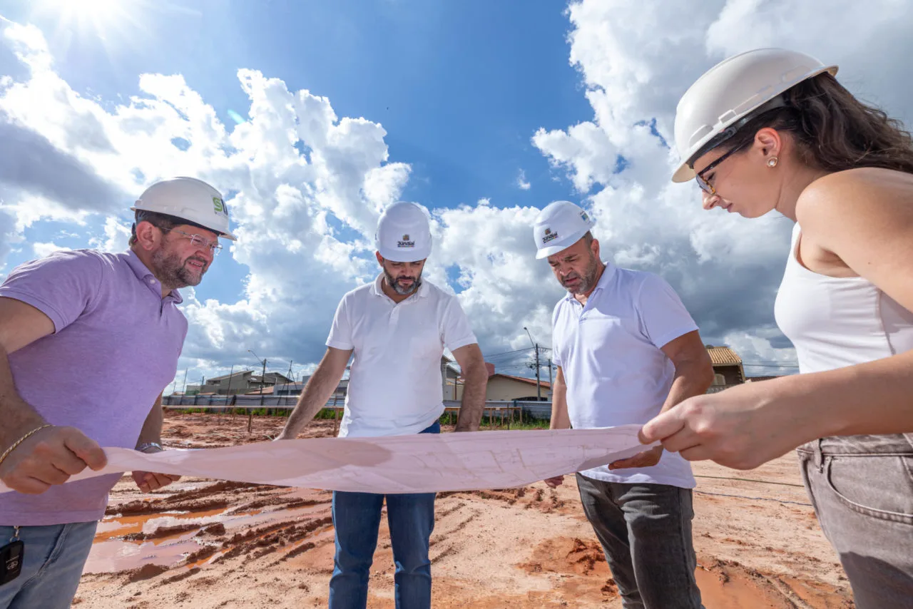 Obras da nova EMEB Helena Galimberti avançam no bairro Cidade Nova