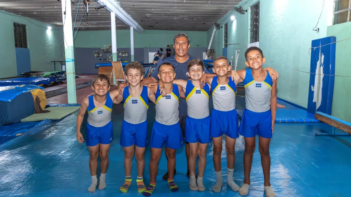 Time Jundiaí de ginástica de trampolim brilha no Brasileiro e fatura nove medalhas