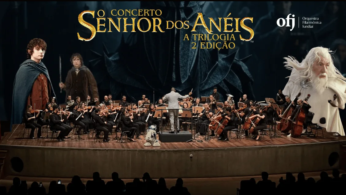 Filarmônica Jundiaí apresenta concerto de ‘O Senhor dos Anéis’ no Polytheama