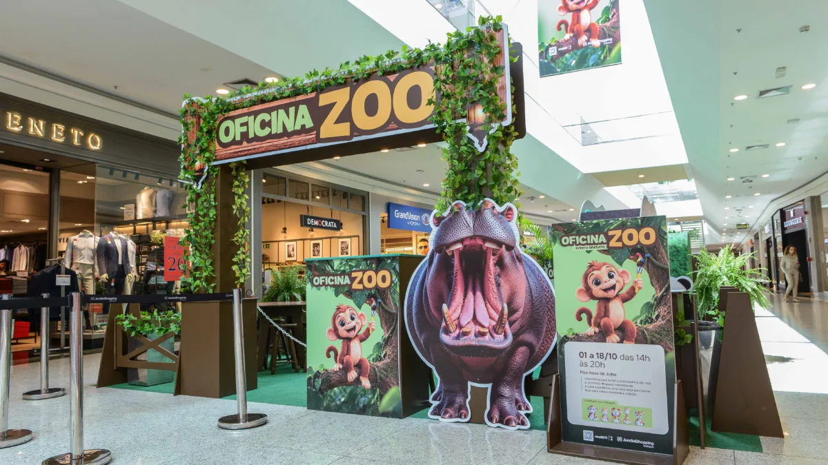JundiaíShopping promove oficinas gratuitas para crianças na Exposição SmartZoo